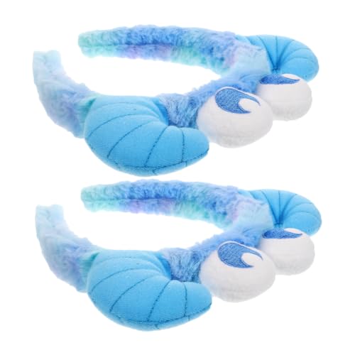 SOIMISS 2stücke Horn Stirnband Tier Stirnband Lustiges Kopfbedeckung Foto Requisite Für Fotoshooting Plüsch Tierhorn Stirnbänder Neuartige Stirnbänder von SOIMISS