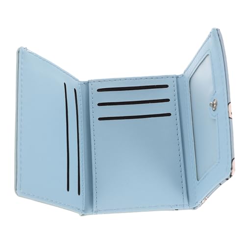 SOIMISS 2stücke Geldbörse Damen Mit Kuhdruck Tragbares Kartenetui Für Reisen Und Alltag Kompakte Kurze Brieftasche Aus Hochwertigem Kunstleder Stilvolles Design Für Frauen Und Mädchen von SOIMISS