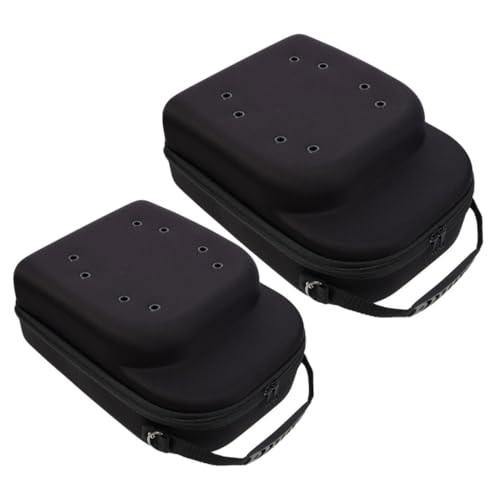 SOIMISS 2stücke Hut Aufbewahrungsbox Tragbare Baseball Cap Tragehülle Mit Atmungsaktiven Lüftungsöffnungen Für Reisen Organisation Von Caps Für Herren Und Damen von SOIMISS