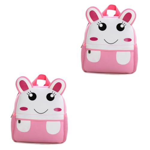 SOIMISS 2stücke Kindergartenrucksack Für Jungen Und Mädchen Tiermotiv Kaninchen Robuste Verstellbare Schulterriemen Geräumig Und Stylisch Für Schule Und Freizeit Einfach Zu Öffnen SOIMISS 2stücke Kindergartenrucksack Für Jungen Und Mädchen Tiermotiv Kaninchen Robuste Verstellbare Schulterriemen Geräumig Und Stylisch Für Schule Und Freizeit Einfach Zu Öffnen von SOIMISS