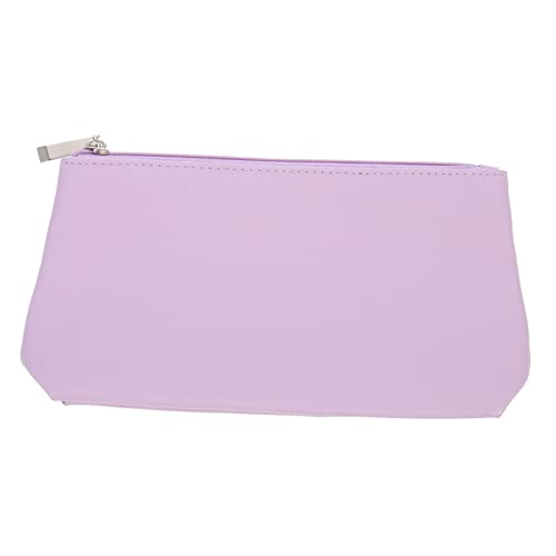SOIMISS 2stücke Kompakte Kosmetiktasche Aus Pu-Leder Praktischer Make-up Organizer Für Unterwegs Für Reisen Strand Und Alltag Stilvoll Sanftem Mit Reißverschluss Und Robustem Design von SOIMISS