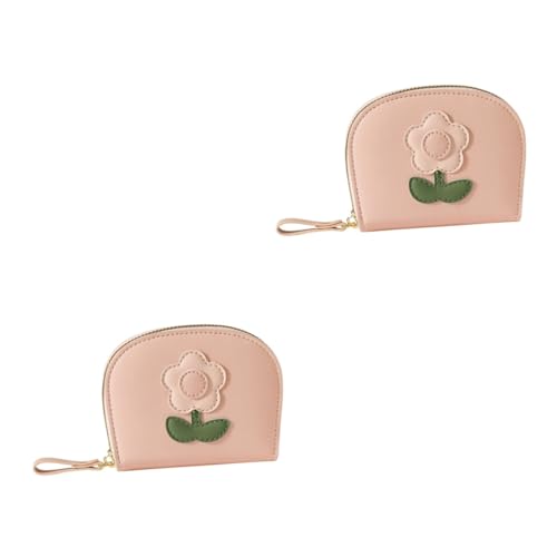 SOIMISS 2stücke Kreditkartenetui Für Damen Kompaktes Und Leichtes Kartenhalter Portemonnaie Mit Leder- Für Handtasche Für Geschäftsreisende Und von SOIMISS