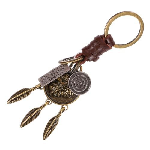 SOIMISS 3stücke Retro Schlüsselanhänger Mit Adler- Aus Hochwertigem Handgefertigte Accessoires Für Männer Als Dekoration Von Taschen Und Rucksäcken Robustes Design Für Weihnachten von SOIMISS