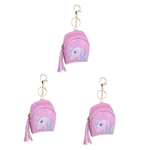 SOIMISS 3stücke Mini Cartoon Earphone Cable Storage Bag Cute Purse for Change and Small Items Lightweight and von SOIMISS