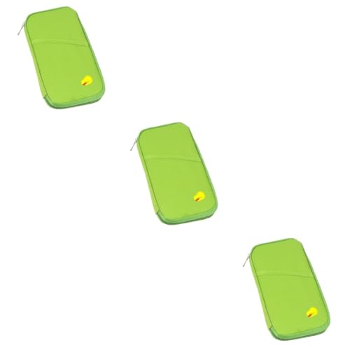 SOIMISS 3-teiliges Canvas-etui Für Ausweise Geldbörsen Bargeld Und Reiseutensilien von SOIMISS