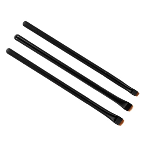 SOIMISS 3 STÜCKE Teiliges Eyeliner Pinselset mit Holzgriff Präzise Augen Make Up für Flüssige und Cremige für Alltag und Professionelle Anwendungen von SOIMISS