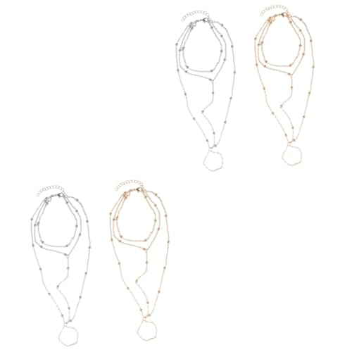 SOIMISS 3 Sätze Fußkettchenschmuck Badeanzug Bikinis Taille Strand Für Elegant Thermal- Bauchketten Gothic Frauen Paillette Oberschenkelkette Hose Besetzt Hausschuhe Legierung 2 Stück * 3 SOIMISS 3 Sätze Fußkettchenschmuck Badeanzug Bikinis Taille Strand Für Elegant Thermal- Bauchketten Gothic Frauen Paillette Oberschenkelkette Hose Besetzt Hausschuhe Legierung 2 Stück * 3 von SOIMISS