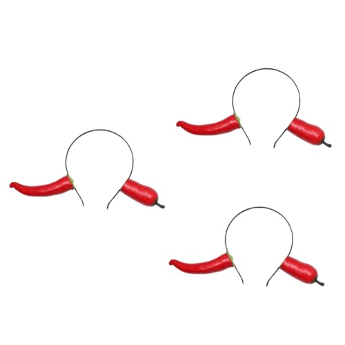 SOIMISS 3 Stk Karotte Stirnband Marsianer erwachsene haarreifen Partygänger Party-Kopfschmuck Pfefferkostüm party zubehör party accessoires Party-Haarreifen Kopfbedeckung von SOIMISS