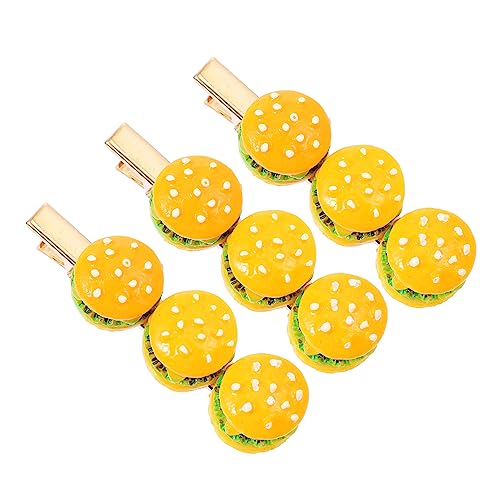 SOIMISS 3stücke Burgerförmige Haarnadel Mädchen Haarspange Haarspange Accessoires Haarnadel Kopfschmuck Lebensmittel Thema Haar Zubehör von SOIMISS