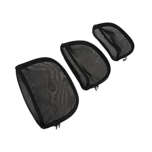 SOIMISS 3 Stück Kosmetiktasche Transparent Netzstoff Reise Make Up Organizer Kosmetikbeutel in Verschiedenen S Praktisch Leicht Langlebig für Damen und Unterwegs von SOIMISS