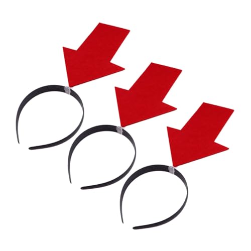 SOIMISS 3stücke Haarreifen Aus Filz Party-kopfschmuck Für Halloween-kostüme Und Geburtstagsfeiern Spielerisches Stirnband Für Cosplay von SOIMISS