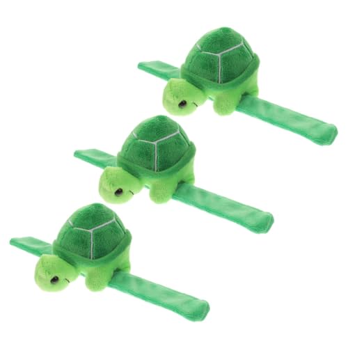SOIMISS 3stücke Schildkröten Schlagarmbänder Aus Plüsch Wasser Tiermotiv Armbänder Partygeschenke Zum Thema Meer Füllmaterial Für Goodie-bags in Plüschart von SOIMISS