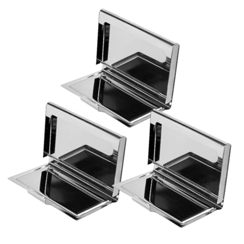 SOIMISS 3 Stück Teiliges Visitenkartenetui aus Metall Kartenhalter Leicht für Damen Businesskarten Organizer Praktisch für Büro und Unterwegs von SOIMISS