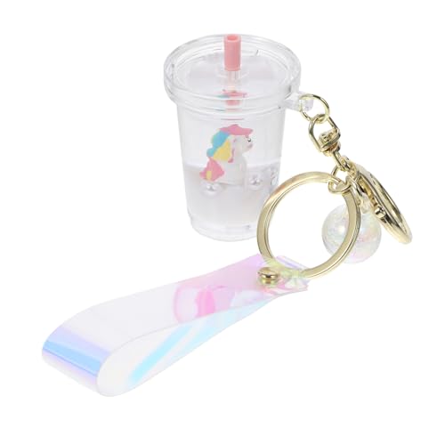 SOIMISS 3 Stück Und Einzigartiger Schlüsselanhänger Mit Flüssigkeit Eleganter Schlüsselanhänger Im Treibsand-Design Schlüssel-Accessoire Für Jedes Alter von SOIMISS