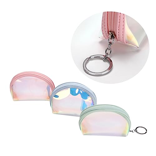 SOIMISS 3stücke Teiliges Set Farbenfrohe Handtasche Wasserdichter Transparenter Make-up Organizer Für Damen Für Alltag Partys Und Praktische Aufbewahrung Für Kosmetik Und Kleinigkeiten von SOIMISS