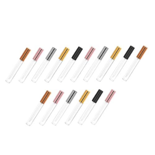 SOIMISS 30 Stück Teiliges Lippenbalsam Tube DIY Leer Lipgloss Behälter in Gold Silber Schwarz Roségold Kompakte Langlebige Lip Gloss Sub Tubes für Einfache Anwendung und Reisegebrauch von SOIMISS