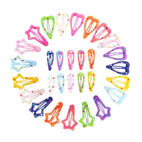 SOIMISS 30 Stück Teiliges Set Haarklammern für Mädchen Bunte Haarspangen Haaraccessoires für Hairstyling Rutschfeste Clips für für Junge Mädchen SOIMISS 30 Stück Teiliges Set Haarklammern für Mädchen Bunte Haarspangen Haaraccessoires für Hairstyling Rutschfeste Clips für für Junge Mädchen von SOIMISS