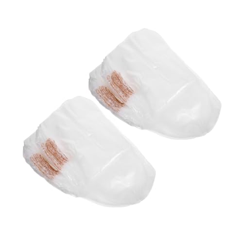 SOIMISS 30 Stück wasserdichte Einweg Schuhüberzüge Kurze Transparente Überschuhe für Damen Herren rutschfeste Regenstiefel Schutzüberzüge Leicht Tragbar für Outdoor Hausreinigung Sneaker von SOIMISS