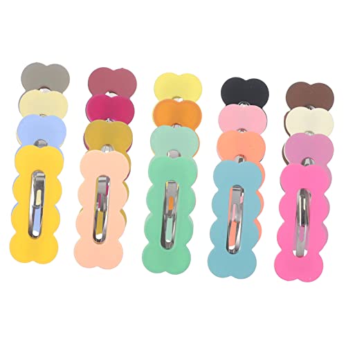 SOIMISS 30Stücke Haarklammern Candy Farben Haarspangen für Mädchen Haarzubehör für Weihnachten Tanz Cosplay und Mehr Hochwertige und Langlebige Haarnadeln von SOIMISS