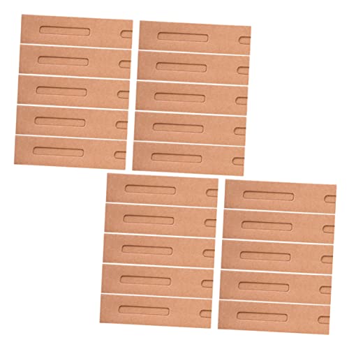 SOIMISS 30Stücke Kraftpapier Stiftverpackung Beutel Robuste Papierhülle für Stifte Praktische Klapphalter für Schule und Universität Einfache Handhabung Langlebiges Design von SOIMISS