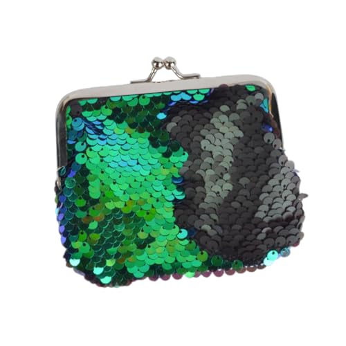 SOIMISS 3stücke Pailletten Geldbörse Mini Für Mädchen Geldbörse Mit Paillettenverzierung Geeignet Für Karten Münzen Schlüssel Und Kleingeld von SOIMISS