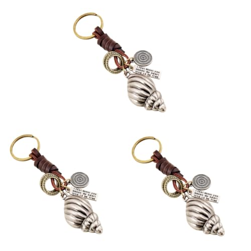 SOIMISS 3St Muschel Schlüsselanhänger khimar Hijab Bag Charm weihnachst Hits Cars Key Chain Schlüsselbund Schlüsselringe Anhänger Schlüsselanhänger kreativer -Schlüsselanhänger von SOIMISS