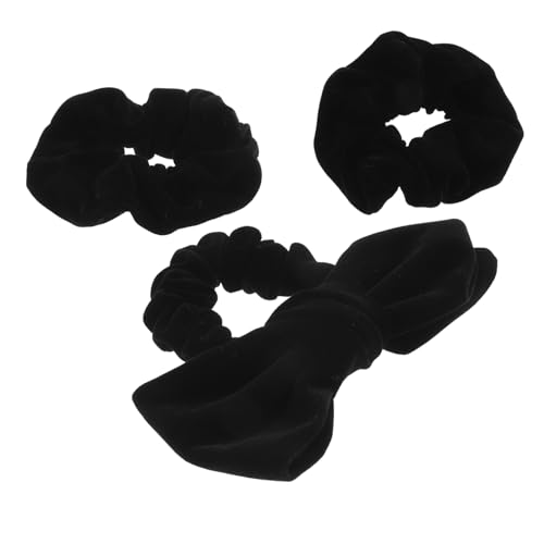 SOIMISS 3Stücke Haargummis mit Schleife Haarbänder für Mädchen Vielseitig Einsetzbar für Partys und Alltag Schützend und Perfektes für Damen von SOIMISS