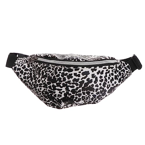 SOIMISS 3stücke Leopardenmuster Bauchtasche Für Damen Doppelreißverschluss Gürteltasche Verstellbarer Riemen Für Reisen Freizeit Und Outdoor-aktivitäten Stilvolles Accessoire Für von SOIMISS