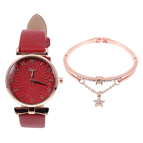 SOIMISS 3sätze Stylisches Damenuhr-Armband Set Elegante Uhr Mit Glänzendem Armreif Für Partys Und Freizeitaktivitäten Verstellbar Und Vielseitig Kombinierbar SOIMISS 3sätze Stylisches Damenuhr-Armband Set Elegante Uhr Mit Glänzendem Armreif Für Partys Und Freizeitaktivitäten Verstellbar Und Vielseitig Kombinierbar von SOIMISS