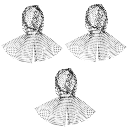 SOIMISS 3stücke Mesh Kopftuch Für Frauen Mit Strass Atmungsaktives Haarschal Für Modische Looks Für Partys Und Besondere Anlässe Leicht Und Bequem Zu Tragen von SOIMISS