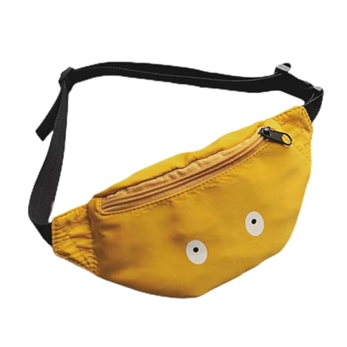 SOIMISS 3stücke Kids Fanny Pack Mit Kleinen Augen Lustiger Und Praktischer Hüfttasche Für Junge Mädchen Leicht Und Kompakt Für Aktivitäten Wie Joggen Radfahren Und Festivals Gelb von SOIMISS
