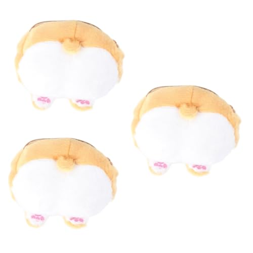 SOIMISS 3st Hundetasche Süße Geldbörse Corgie Kawaii Geldbörse Münzgeldbörse Kleine Corgi-geldbörse Geldbörse Mit Hundehintern 3D-Corgi-geldbörse Lustige Brieftasche Geldbörse Mit Tiergeld von SOIMISS