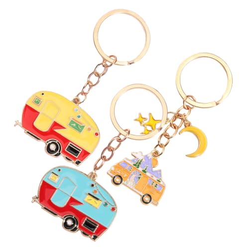 SOIMISS 3stücke Kreative Schlüsselanhänger Anhänger Schlüssel Camping Zubehör Reise Wohnmobil Ornament von SOIMISS