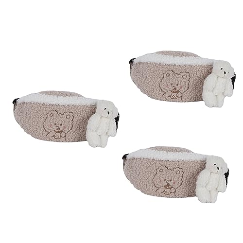 SOIMISS 3stücke Bärchen Gürteltasche Mit Cartoon-Stickerei Stylische Bauchtasche Für Damen Für Alltag Reisen Schule Und Shopping Leicht Und Praktisch Kawaii Design von SOIMISS