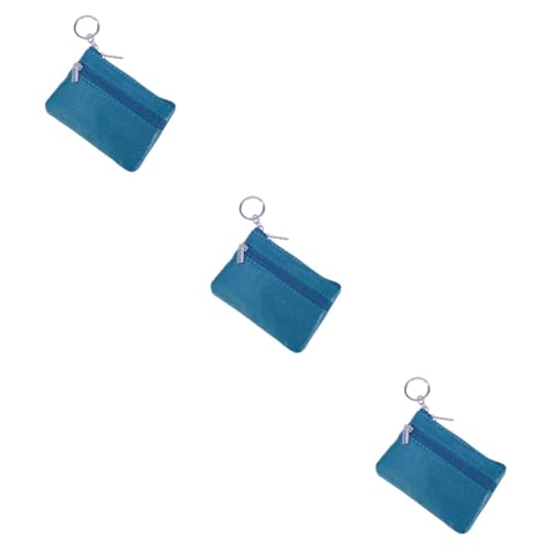 SOIMISS 3stücke Damen Leder Münztasche Multifunktionale Bus-Tasche Reisetasche Organizer Praktisch Für Geld Karten Und Kosmetik Für Reisen Und Alltag von SOIMISS