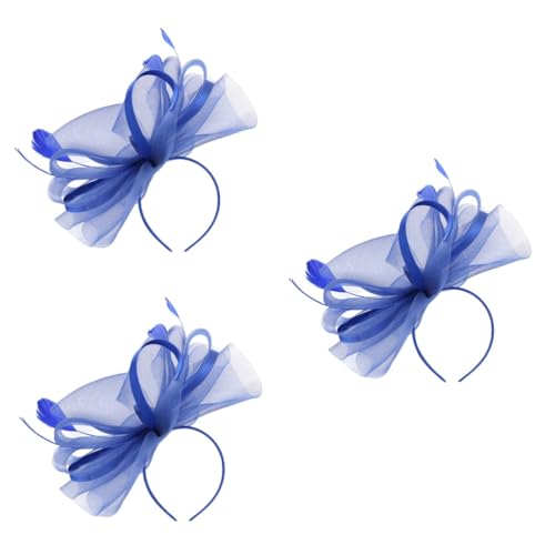 SOIMISS 3stücke Fascinator Haarschmuck Für Damen Elegantes Netz-design Vielseitig Einsetzbar Für Hochzeiten Partys Und Bankette Für Besondere Anlässe Und Elegante Auftritte von SOIMISS