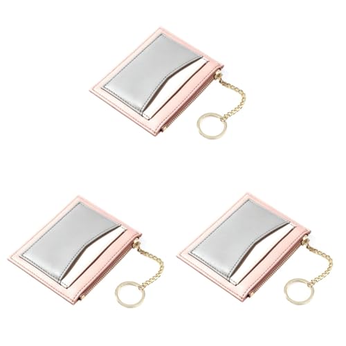 SOIMISS 3stücke Fashion Damen Zipper Geldbörse Multi-kartenetui Aus Pu Leder Mit Praktischem Münzfach Stilvolles Design Für Reisen Und Alltag von SOIMISS