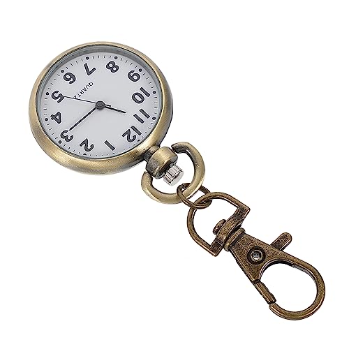 SOIMISS 3stücke Krankenschwesteruhr Schlüsselanhänger Mit Minimalistischer Design Tragbare Taschenuhr Für Medizinisches Personal Einfache Und Praktische Fob Uhr Für Frauen Und Männer von SOIMISS