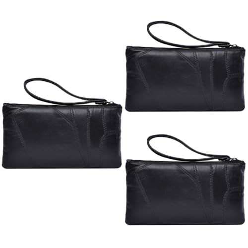 SOIMISS 3stücke Modischer Damen Geldbeutel Aus Leder Kreative Handtasche Im Envelope-Stil Große Für Smartphones Und Täglichen Gebrauch von SOIMISS