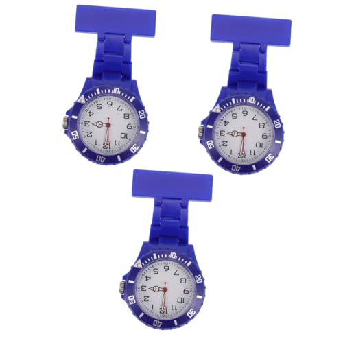 SOIMISS 3stücke Nachtleuchtende Krankenschwesteruhr Praktische Taschenuhr Für Pfleger Robuste Fob-Uhr Für Einsatz Im Schule Und Mehr Leicht Und Handlich von SOIMISS