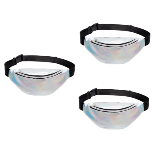 SOIMISS 3stücke Stylische wasserdichte Bauchtasche Für Damen Praktischer Hüftbeutel Im Trendigen Design Für Festivals Reisen Und Outdoor-aktivitäten von SOIMISS