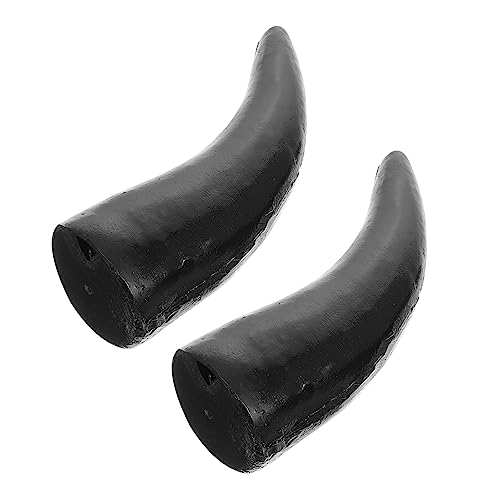 SOIMISS 4paare Ox Horn Haarreif Für Halloween Schwarze Stierhörner Kostümaccessoires Für Karneval Fasching Und Cosplay-partys von SOIMISS