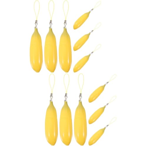 SOIMISS 4 Sätze Bananenförmige Leere Lippenbalsam Flaschen Nachfüllbare Lippenfarbe Behälter Lip Gloss Tube Für Diy Praktisch Für Reisen Und Kosmetik 6 Stück * 4 von SOIMISS