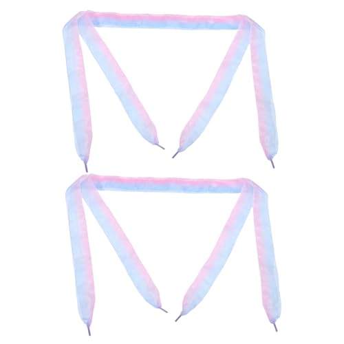 SOIMISS 4 Stück Farbverlaufsschnürsenkel Breite Sportschnürsenkel Schnürsenkel Bandschnürsenkel Damen Schnürsenkel Breite Modeschnürsenkel Flache von SOIMISS