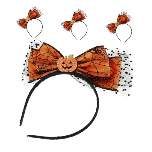 SOIMISS 4stücke Kürbis-haarband Mit Schleife Halloween-stirnband Festival-haarreif Dekoratives Stirnband Für Erwachsene Und Teenager Accessoires Für Kostümveranstaltungen SOIMISS 4stücke Kürbis-haarband Mit Schleife Halloween-stirnband Festival-haarreif Dekoratives Stirnband Für Erwachsene Und Teenager Accessoires Für Kostümveranstaltungen von SOIMISS