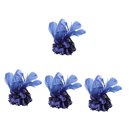 SOIMISS 4 Stück Haarschmuck in Marineblau Fascinator-Clip Pin-Abzeichen Kostüm Dekoration Pin Schal Brosche hair clip blumenhaarklammer Stoff Haarnadel Mützen Anstecknadel Blue SOIMISS 4 Stück Haarschmuck in Marineblau Fascinator-Clip Pin-Abzeichen Kostüm Dekoration Pin Schal Brosche hair clip blumenhaarklammer Stoff Haarnadel Mützen Anstecknadel Blue von SOIMISS