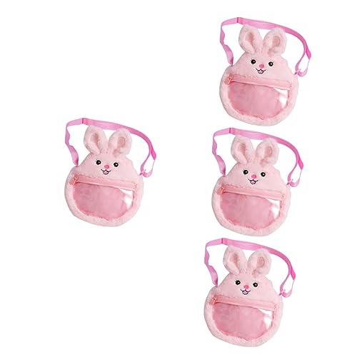 SOIMISS 4stücke Tierischer Aufbewahrungsbeutel Für Kleine Schultertasche Im Cartoon-Design Für Handy Münzen Und Kleinigkeiten Für Alltag Und Ausflüge von SOIMISS