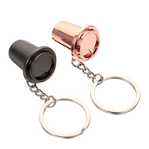 SOIMISS 4 Stück Mini-schlüsselanhänger Auto-Gadgets Herrenanhänger Schlüsselanhänger Männer Dekore Für Schlüsselanhänger Schlüsselhalter Für Gürtel Auto-schlüsselanhänger Für Männer Eisen von SOIMISS