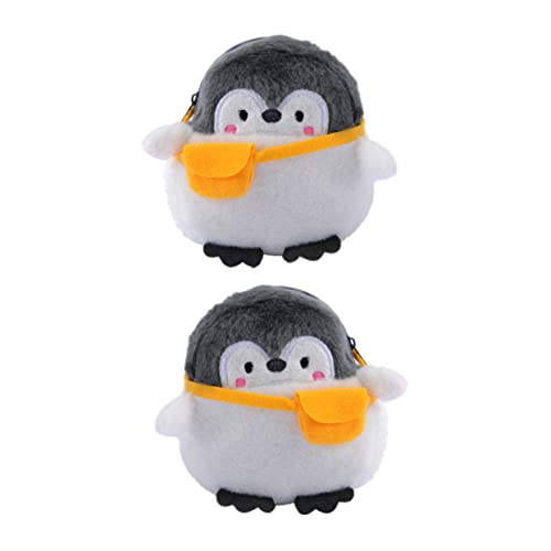 SOIMISS 4stücke Niedliche Pinguin-münzbörse Tragbare Kosmetiktasche Für Lippenstift Kleingeld Mehr Für Reisen Alltag Für Familie Und Freunde von SOIMISS
