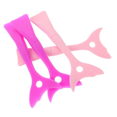 SOIMISS 4 Stück Multifunktionales Teiliges Silikon Eyeliner und Lidschatten Schablonen mit Wimpernschutz Präzise Augen Make Up Hilfe für Cat Eyes und Sauberen Lidstrich für Anfänger und von SOIMISS